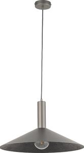 Sigma Żyrandol na lince CAPRI 1xE27/15W/230V śr. 50 cm antracyt/szary SI0473