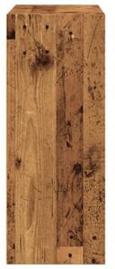 Regał na książki, stare drewno, 80x30x77 cm