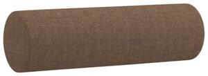 Sofa 2-osobowa z poduszkami, brÄ zowa, 120 cm, tkanina