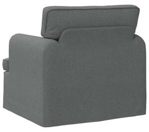 ModuÅowa kanapa ciemnoszara z ergonomicznym designem