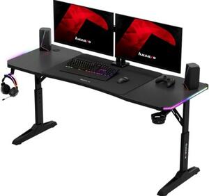 Biurko gamingowe HUZARO Hero 4.6 RGB Czarny