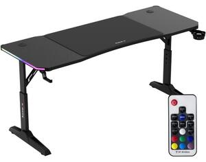 Biurko gamingowe HUZARO Hero 4.6 RGB Czarny