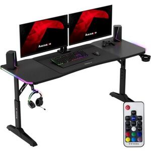 Biurko gamingowe HUZARO Hero 4.6 RGB Czarny