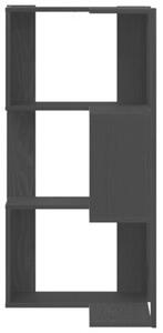 Półka na książki czarny dąb 50 x 50 x102 cm