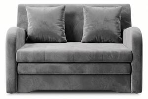 Szara 2-osobowa sofa ARIO, rozkładana