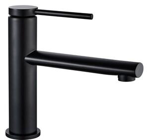 Bateria Umywalkowa REA OVAL Niska Czarny