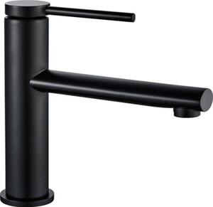 Bateria Umywalkowa REA OVAL Niska Czarny