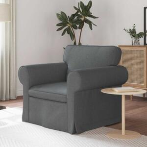 ModuÅowa kanapa w minimalistycznym stylu ciemnoszara