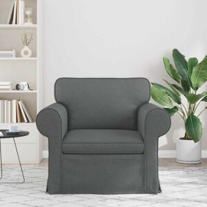 ModuÅowa kanapa w minimalistycznym stylu ciemnoszara