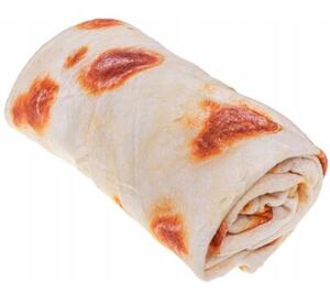 Miękki Koc Okrągły Tortilla Burrito Kocyk 190Cm Prezent Narzuta