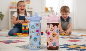 Kubek termiczny termos bidon dziecięcy dla dziecka dzieci 600ML 2 wzory KAMILLE