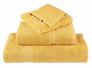 Ręczniki toaletowe premium, solund 2 szt., złote, 30x30 cm, 600 g/m²