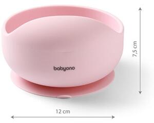 Miseczka BABYONO 1481/02 Różowy
