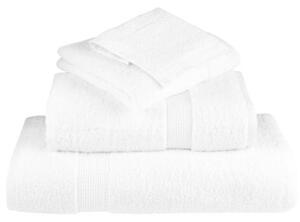 Ręczniki premium, solund, 10 szt., białe, 80x200 cm, 600 g/m²