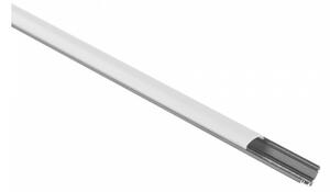 Profil do taśm LED RW02 narożny czarny + klosz mrożony 2m Ecolight