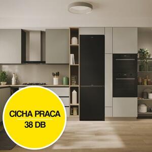 Lodówka CANDY CNCQ2T620EB Fresco 300 No Frost 205cm Czarna