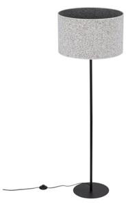 Lampa podłogowa glamour TK Lighting VELLUM Black 16166 E27 150 cm z włącznikiem nożnym, do salonu i sypialni IP20