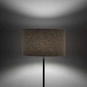 Lampa podłogowa glamour TK Lighting VELLUM Black 16166 E27 150 cm z włącznikiem nożnym, do salonu i sypialni IP20