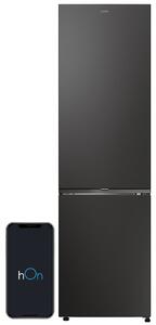 Lodówka CANDY CNCQ2T620EB Fresco 300 No Frost 205cm Czarna