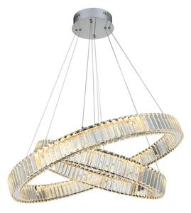 Lampa wisząca LED 120W Azzardo Spark 60+80 AZ5793 – designerska do salonu
