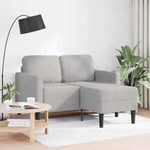 Sofa 2-osobowa z szezlongiem w ksztaÅcie litery l cloud grey