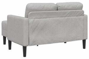 Sofa 2-osobowa z szezlongiem w ksztaÅcie litery l cloud grey