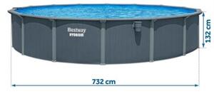 Basen stelażowy Hydrium 732x132Bestway całoroczny 561RP zestaw