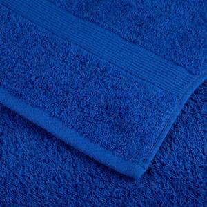 Ręczniki premium, solund, 4 szt., niebieskie, 100x200 cm, 600 g/m²
