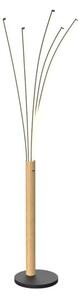 Lampa podłogowa LED 21W VELDEN ML4767-3BMD Zuma Line czarna nowoczesna do salonu