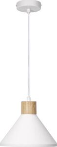 Ledvance Ledvance - Żyrandol na lince DECOR PLASTER 1xE27/25W/230V śr. 22 cm gips biały P225594