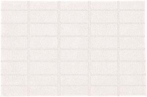 Kleine Wolke Tiles dywanik łazienkowy 60x100 cm bawełna ecru 9176202360