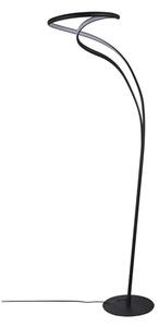 Lampa podłogowa LED Azzardo Twist AZ5737 30W czarna – 3-stopniowe ściemnianie, nowoczesny design