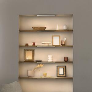 OSRAM Oprawa podszafkowa LED panel 30 x 10 cm biała CCT ściemniany Panel, możliwość ściemniania, biały / opal, kuchnia, tworzywo sztuczne