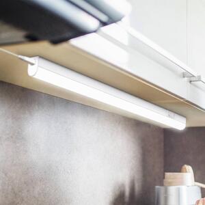 B.K. Licht Oprawa podszafkowa LED Xaver, długość 87,3 cm, zestaw 2 szt. 4000 K Xaver, biały / opal, kuchnia, tworzywo sztuczne