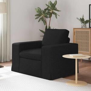 Nowoczesna kanapa moduÅowa w czerni z ergonomicznÄ poduszkÄ siedziska