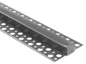 Profil do taśm LED GN01 natynkowy czarny + klosz czarny 1m Ecolight