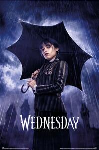 Plakat, Obraz Wednesday - Umbrella