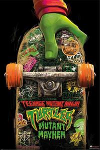 Plakat, Obraz Teenage Mutant Ninja Turtles Mutant Mayhem - Skate Board