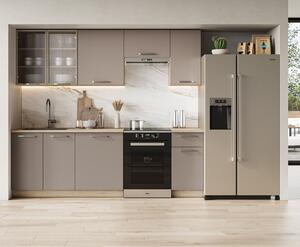 Komplet mebli kuchennych taupe | Umeblowana.com