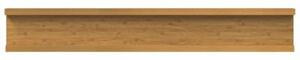 Drewniana półka Ścienna modularna beżowa z 2 półkami
