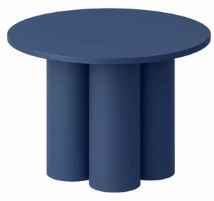 Granatowy matowy stolik kawowy 80 cm W2-S20