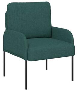 Nowoczesna sofa w ciemnej zieleni z minimalistycznym stylem