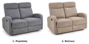 Podwójna beżowa sofa rozkładana Gliko W7-C67