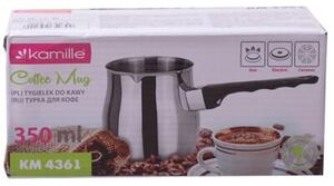 Stalowy tygielek do kawy po turecku 350ML garnek KAMILLE