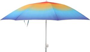 Parasol ogrodowy wielokolorowy 190x180cm Regulowany, przenony, idealny na pla i taras