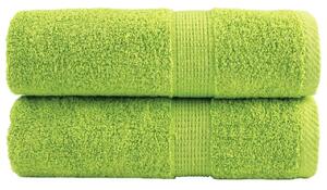 Ręczniki toaletowe premium solund 2 szt. zielone jabłko 30x30 cm 600 GSM