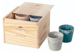 Kamionkowe filiżanki zestaw 8 szt. na espresso 210 ml Grespresso – Costa Nova