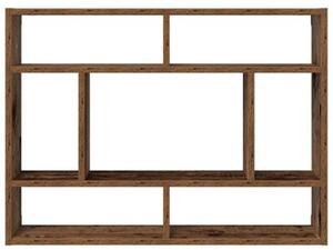 Półka ścienna, stare drewno 75x16x55cm, materiał drewnopochodny