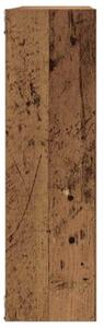 Półka ścienna, stare drewno 75x16x55cm, materiał drewnopochodny