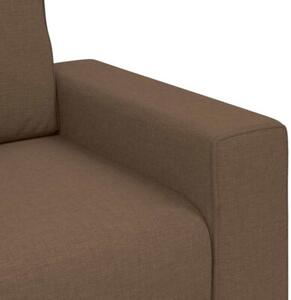 Sofa 2-osobowa, brÄ zowa, 180x77x82 cm, tkaninÄ